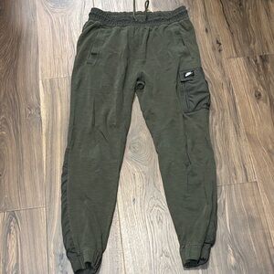 Nike Dark Green Tech Jogger Pants small